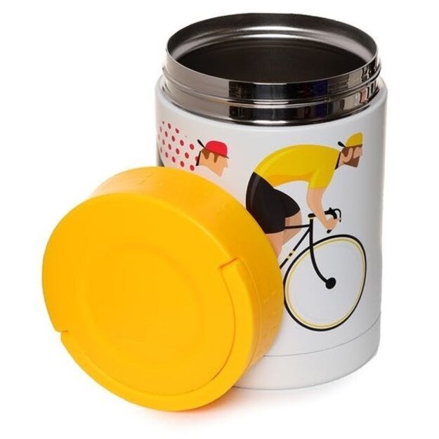 Plieninis termosas maistui Bicycle 