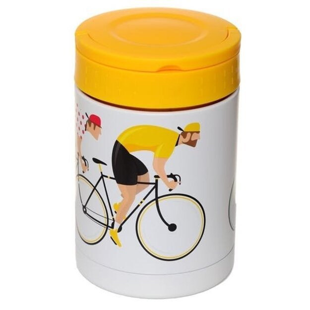 Plieninis termosas maistui Bicycle 