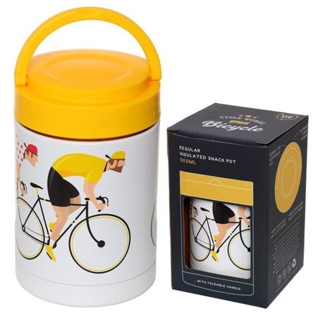 Plieninis termosas maistui Bicycle 