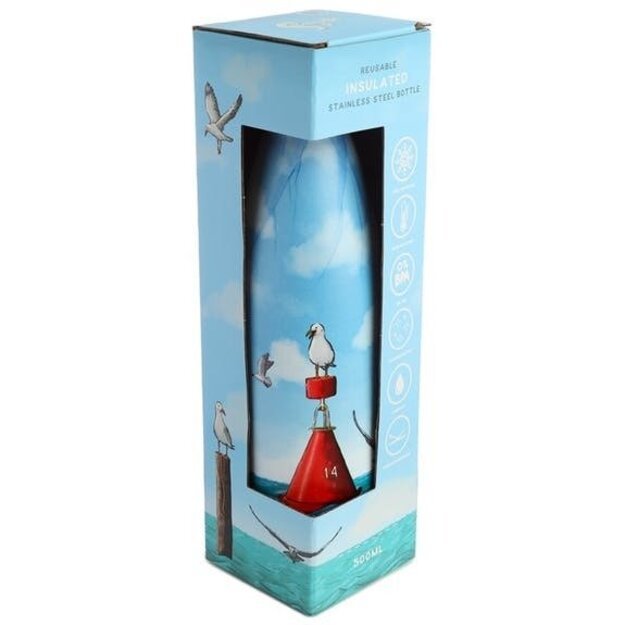 Plieninė gertuvė Seagull, 500ml
